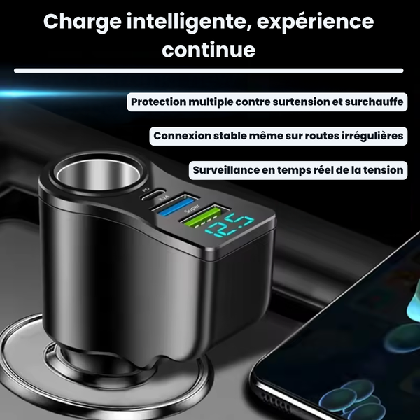 Adaptateur USB 4-en-1