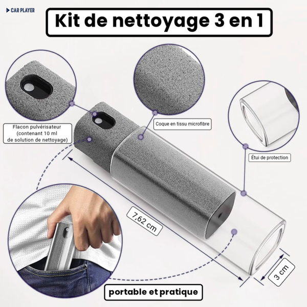 Kit Nettoyage Car Player™ - Prenez soin de votre écran