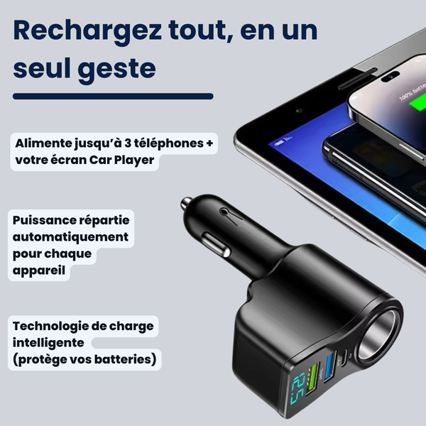 Adaptateur USB 4-en-1